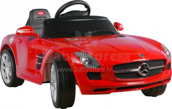 „Arti Mercedes SLS AMG Red“ automobilis su akumuliatoriumi, nuotolinio valdymo pulteliu