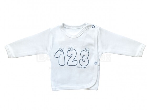 „Mamatti“ - medvilniniai kūdikių marškinėliai KO1511 (56 - 62 cm)