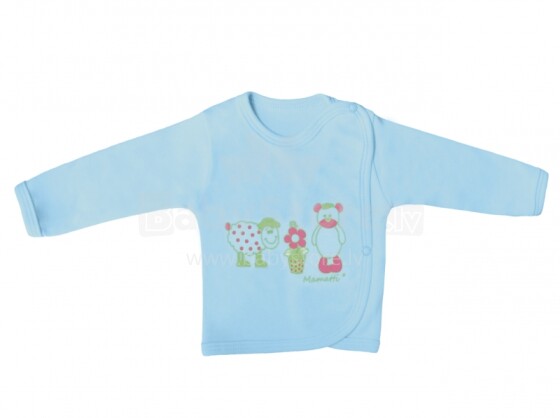 „Mamatti“ - medvilniniai kūdikių marškinėliai KO1311 (56 cm, 62 cm)