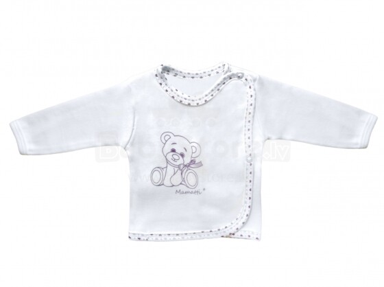 „Mamatti“ - medvilniniai kūdikių marškinėliai KO1111 (56 - 62 cm)