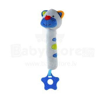 Babyono 1303 Plush squeaker with teether