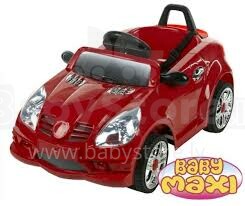 BabyMaxi CLK Cabrio 852 red Mašīna ar akumulatoru un tālvadības pultu