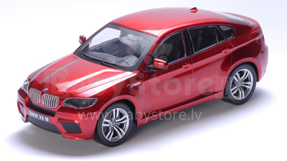 „MJX R / C Technic Radio“ valdomas automobilis „BMW X6 M“ raudona skalė 1:14