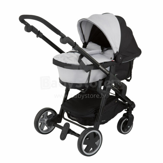 Kiddy '15 Click'n Move 3 Carry Cot Col. Stone