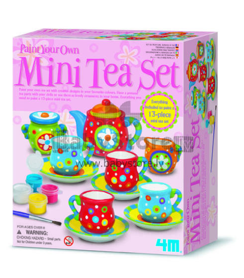 4M Mini Tea Set Painting Kit 00-04541