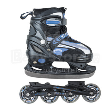 Spokey Felo Replacable Ice/Roller Skates 83222 Multifunksionālās hokkeja ledus/skrtuļslidas