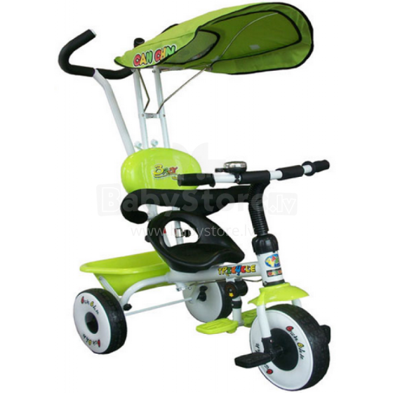 Aga Design Tricycle T016 Bērnu Trīsritenis ar rokturi