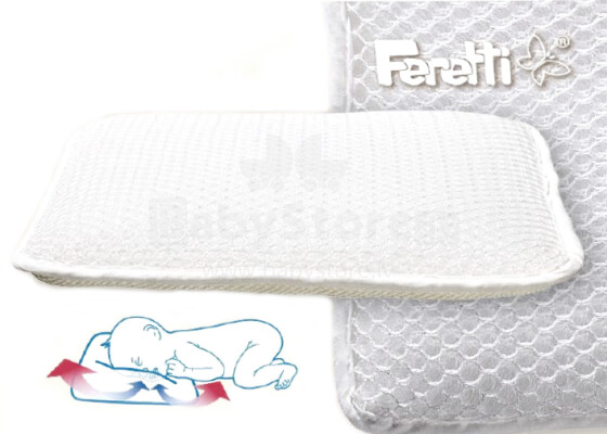 Feretti 3D ortopedinė pagalvė kūdikiams 35x55cm