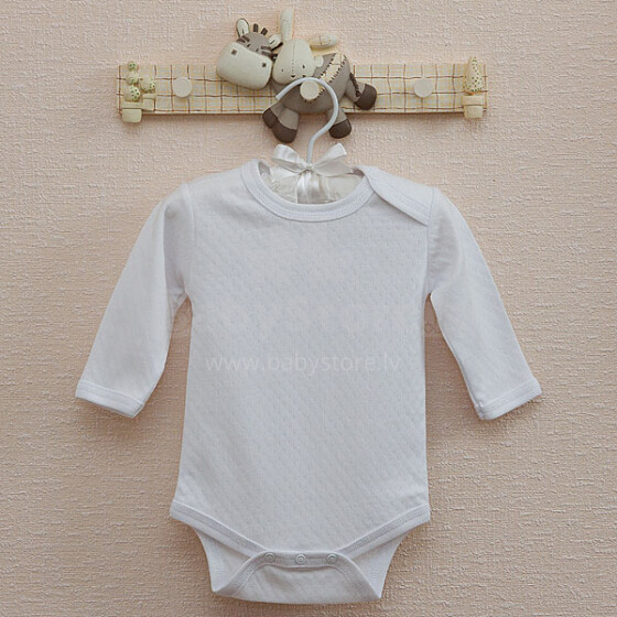 „Vilaurita Art.417“ kūdikių bodžiai su ilgomis rankovėmis, 100% medvilnė