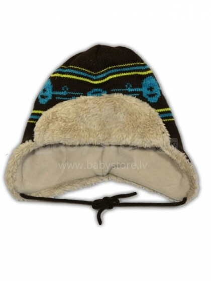 LENNE '14 - Теплая зимняя шапка для мальчиков Rene Art.13388 (48-55cm)  цвет 814