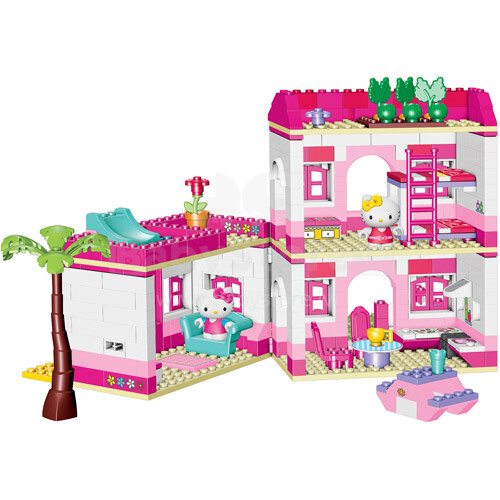 Mega Bloks Hello Kitty Набор Пляжный домик 10929