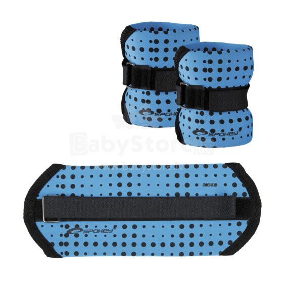 Spokey 832425 Weights with velcro 2x1kg