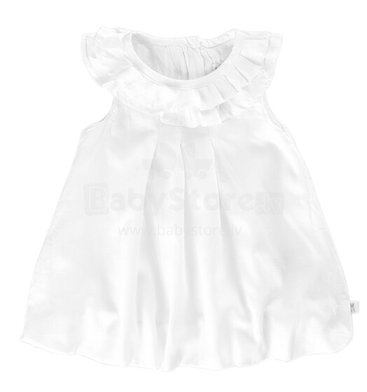 „Kanz“ vaikiškos baltos medvilnės suknelė1232908 (krikštynos) 68izm.