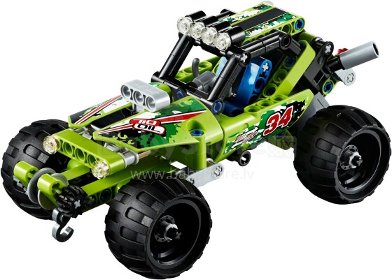 LEGO TECHNIC 42027L Tuksneša sacīkšu braucējs