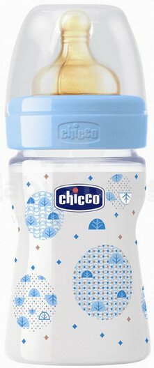 Chicco Art.20610.20 физиологическая пластмассовая бутылочка 150ml (LA) 0m+