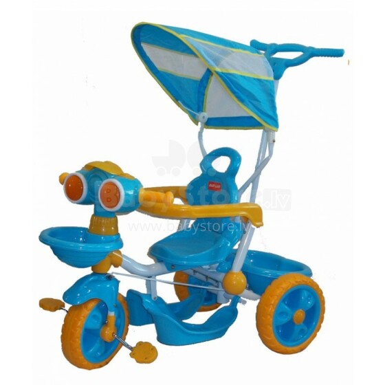 Baby Land TS6021  детский трехколесный велосипед с навесом