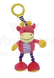 „Lorelli Toys“ minkšta žaislinė žirafa su vibracija