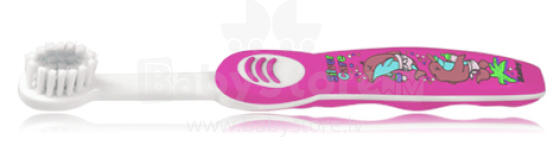 Silver Care 4354 Kids Soft pirmā zobu birste (roza)