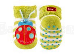 SOXO Baby 63447 Фротэ носки 3D с погремушкой