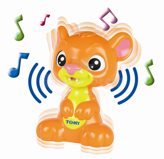 Tomy Art. 72031 Play to Learn Peek a Boo Развивающий, музыкальный Игривый львенок