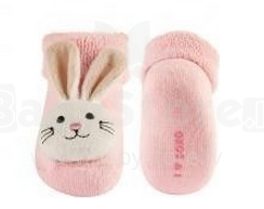 SOXO Baby 64550 3D gyvūnų kojinės su barškučiu 0-12
