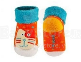 SOXO Baby Premium 64574 Фротэ носки 3D с погремушкой