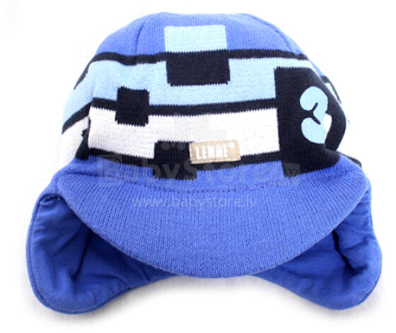 LENNE '14 - Fredo art.14277 (52-56 cm) Knitted cap Mazuļu adīta kovilnas cepure sasienamā, krāsa 609
