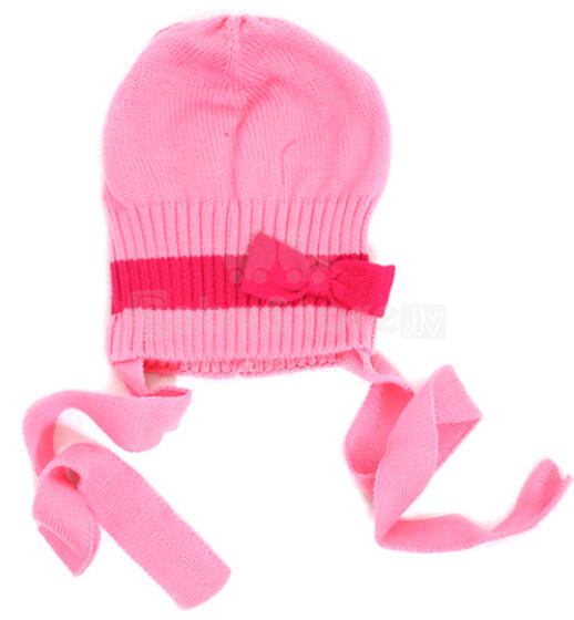 LENNE '14 - Rosie art.14274 (48-54 cm) Knitted cap Mazuļu adīta kovilnas cepure sasienamā, krāsa 173