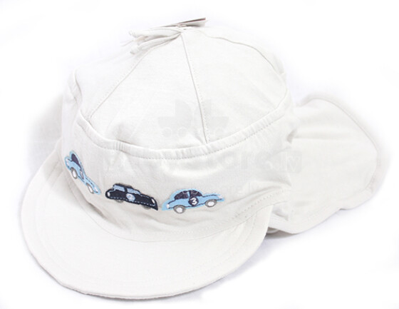 Lenne'14 Art. 14271-101  Baby cap Хлопковая шапка для младенцев на завязочках