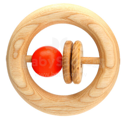 Eco Toys Art.50016 Развивающая деревянная погремушка для самых маленьких