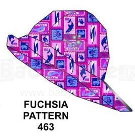 Huppa - 14' Hayley art. 8830BS00 Kid' s rain hat (47-57cm), fuchsia pattern