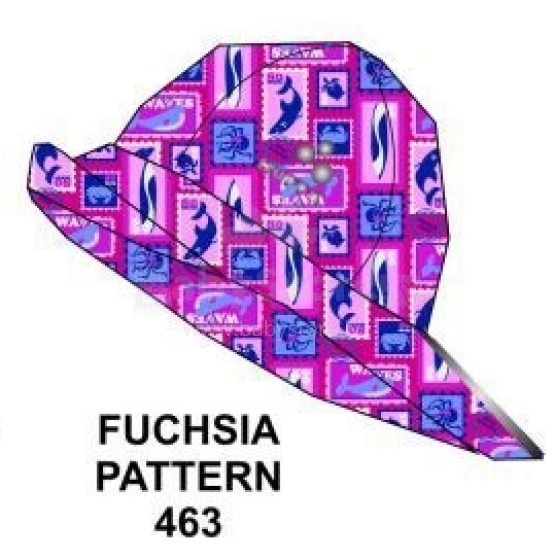 Huppa - 14' Hayley art. 8830BS00 Шляпа-дождевик (47-57cm), fuchsia pattern