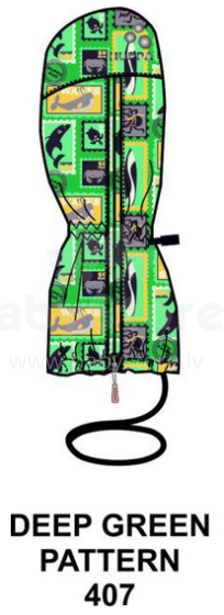 Huppa - 14' Haydon art. 8165BS00 Kid' s rain mittens (1-5), deep green pattern