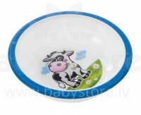 Canpol Babies  Art.4/416 Пластмассовая тарелка с антискользящим дном