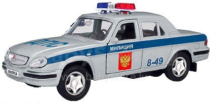 „Autotime“ kolekcija 7862W Vaikų automobilis, LADA 110, mastelis 1:34, milicija