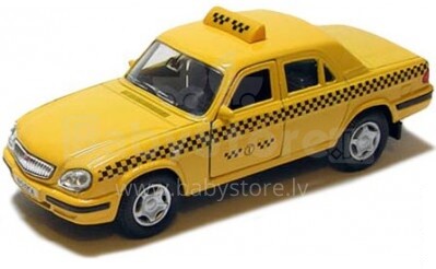 Autotime collection 4220W  Детская коллекционная металлическая  машинка ГАЗ-31105 Волга,масштаб 1:43,такси