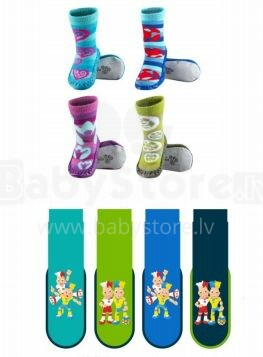 SOXO Euro 2012 AntiSlip ABS Stilingos vaikiškos kojinės