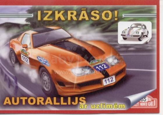 Izkrāso! Autorallijs ar uzlīmēm