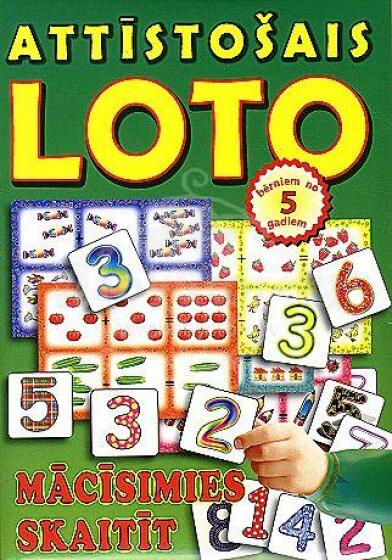 Attīstošais loto. Mācīsimies skaitīt