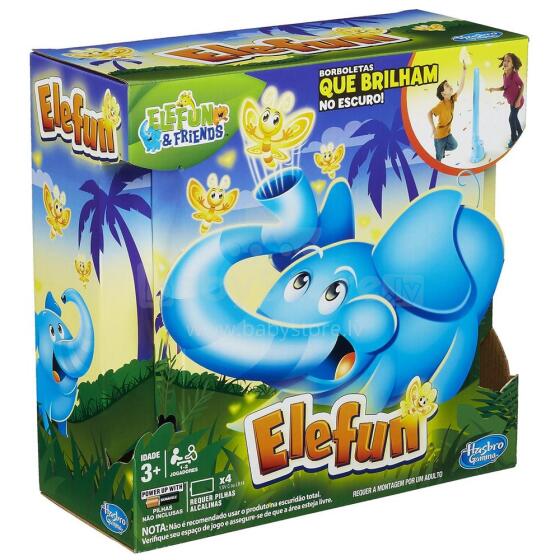 Hasbro Elefun A4092 Игра Слоник Элефан - Elefun  со светлячками