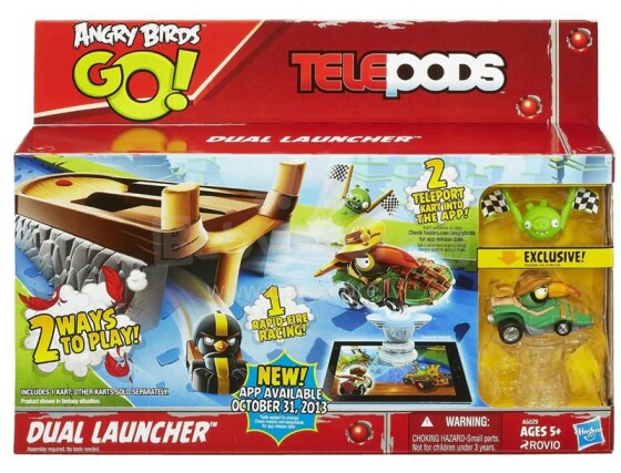 Hasbro A6029 „Angry Birds Go“ rinkinys su mašina