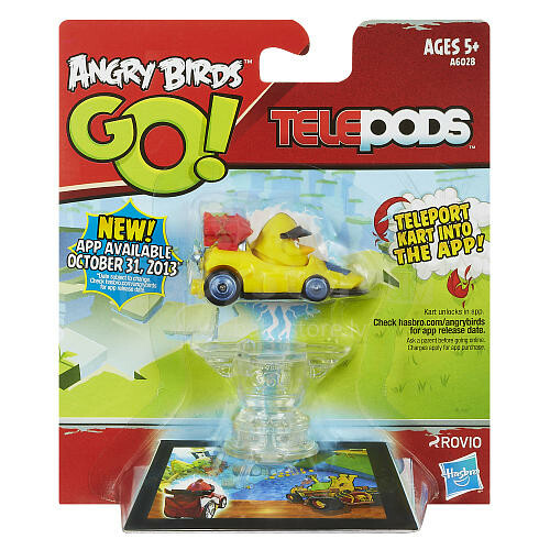 Hasbro A6028 Angry Birds Go Мини набор Angry Birds карт+база