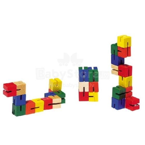 Goki VGHS012 Пазл из кубиков
