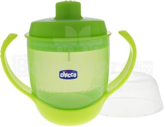 „Chicco Soft Cup Art.06824.50“ puodelis 180 ml, žalias 12 m +