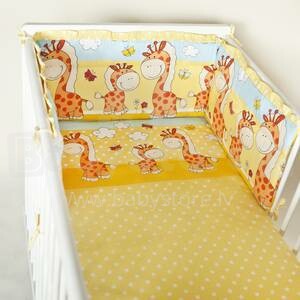 „MimiNu 1114“ kūdikių lovos skalbinių komplektas 2 dalių 100x135cm