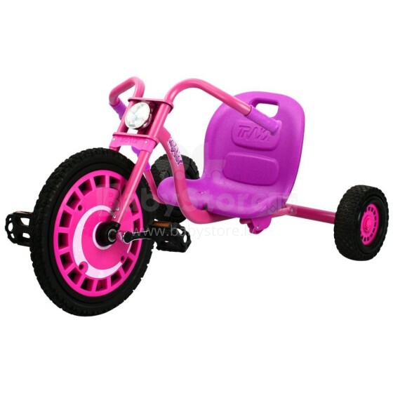 Hauck 920057 „Traxx Typhoon Go-Cart“ rožinis violetinis vaikiškas triratukas