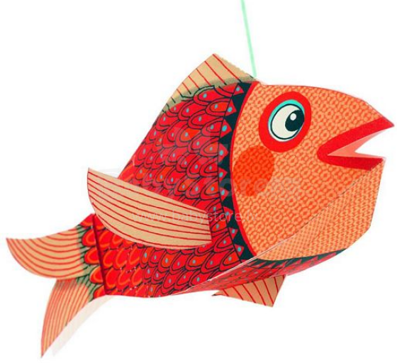 Djeco DD04955 Fish Декоративная подвеска - рыбки 3 шт.
