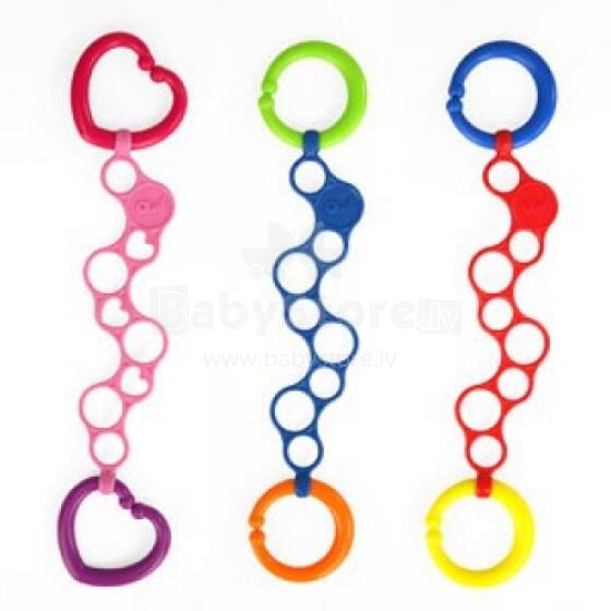 Rhino Toys Oball O-Link Green-Blue-Orange 81055 Развивающая игрушка интерактивная цепочка