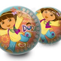 4kids Dora 134004 Vaikiškas pripučiamas guminis kamuolys