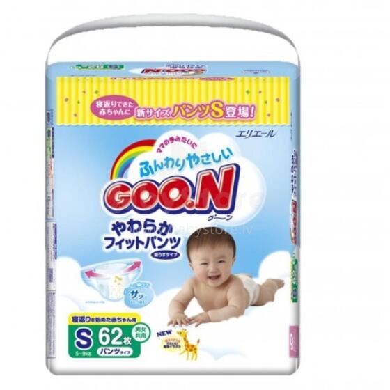 Goo.N Nappies (5 - 9 kg) 62 psc/pack